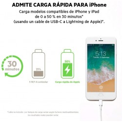 Cargador USB/USBC Belkin Boost Charge