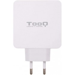 Cargador USB/USBC Tooq TQWC-2SC03WT