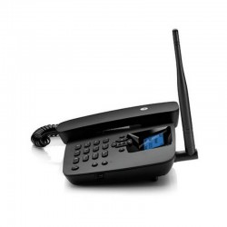 Teléfono Fijo Motorola FW200L Negro GSM con SIM