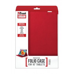 Funda para Tablet de 10" Trust Primo Roja