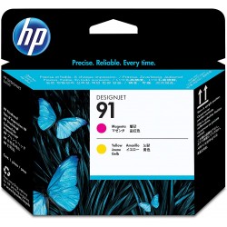 Cabezal de Impresión HP 91 Magenta/Amarillo C9461A