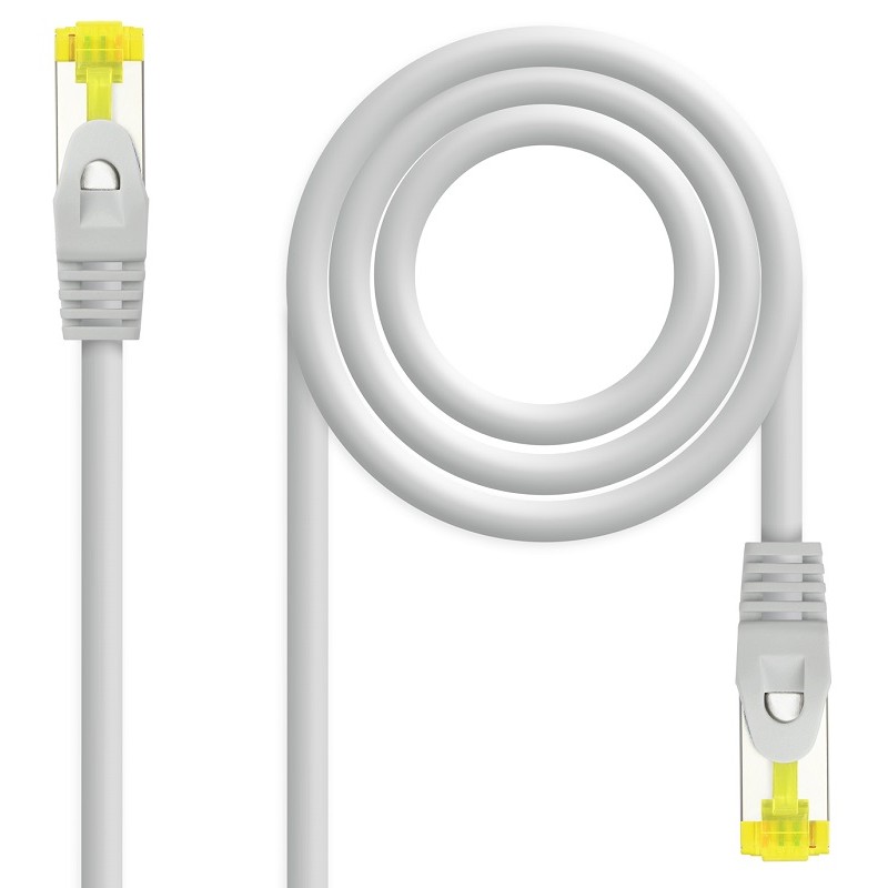 Latiguillo de Red Cat.6a SFTP AWG26 1m Nanocable Gris