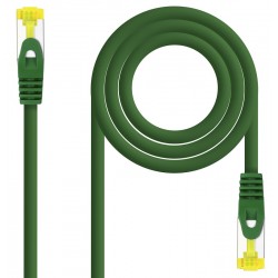 Latiguillo de Red Cat.6a SFTP AWG26 1m Nanocable Verde