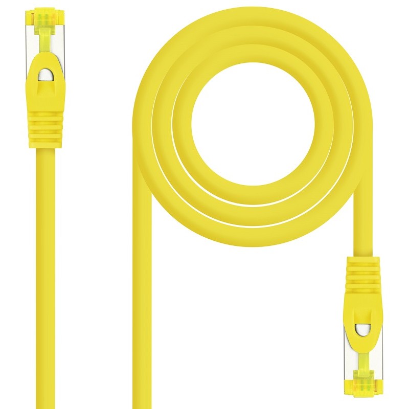 Latiguillo de Red Cat.6a SFTP AWG26 1m Nanocable Amarillo