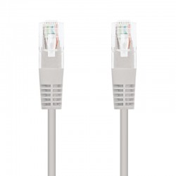 Latiguillo de Red Cat.6 UTP AWG24 3m Nanocable Gris