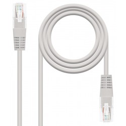 Latiguillo de Red Cat.6 UTP AWG24 3m Nanocable Gris