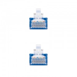 Latiguillo de Red Cat.6 UTP AWG24 3m Nanocable Azul
