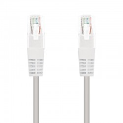 Latiguillo de Red Cat.6 UTP AWG24 3m Nanocable Blanco