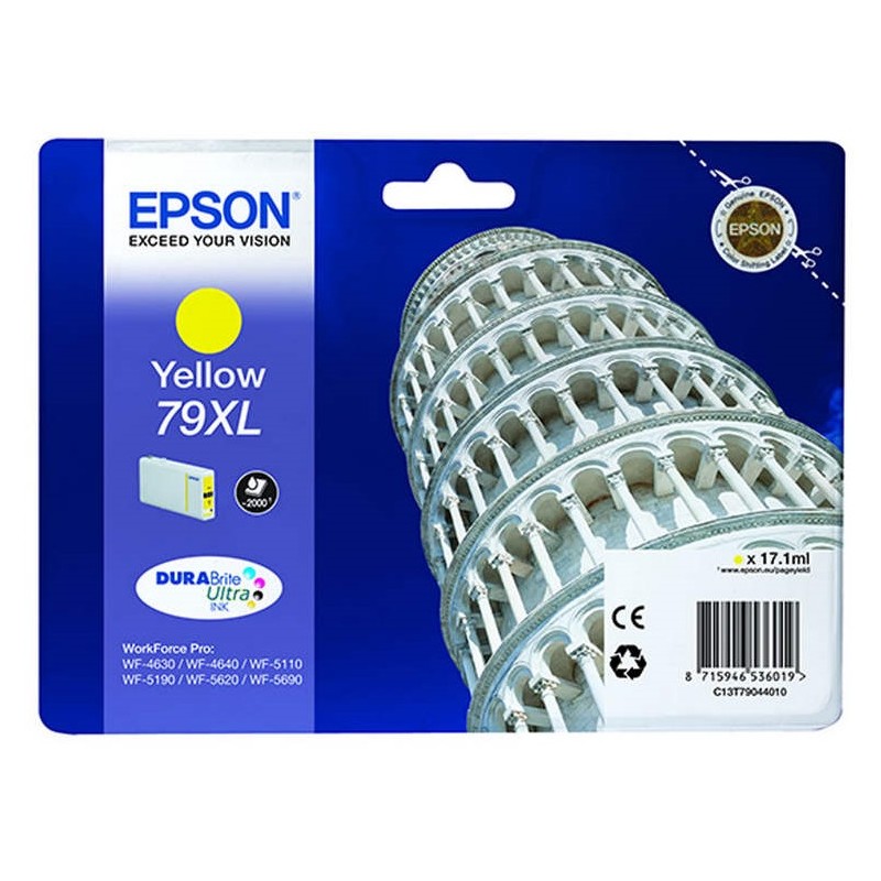 Tinta Epson 79XL Amarillo T7904