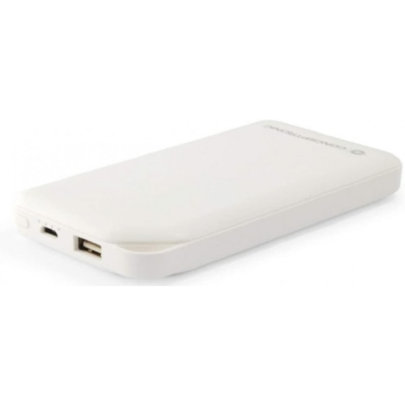 Batería Powerbank 10000 mAh Conceptronic AVIL01W Blanca