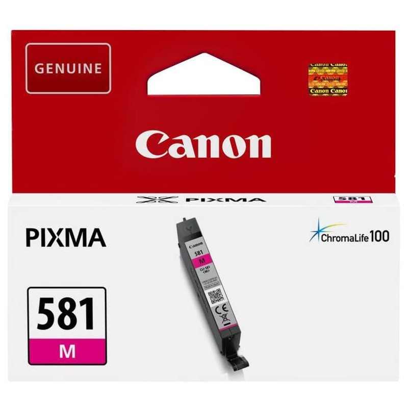 Tinta Canon 581 Magenta CLI-581M