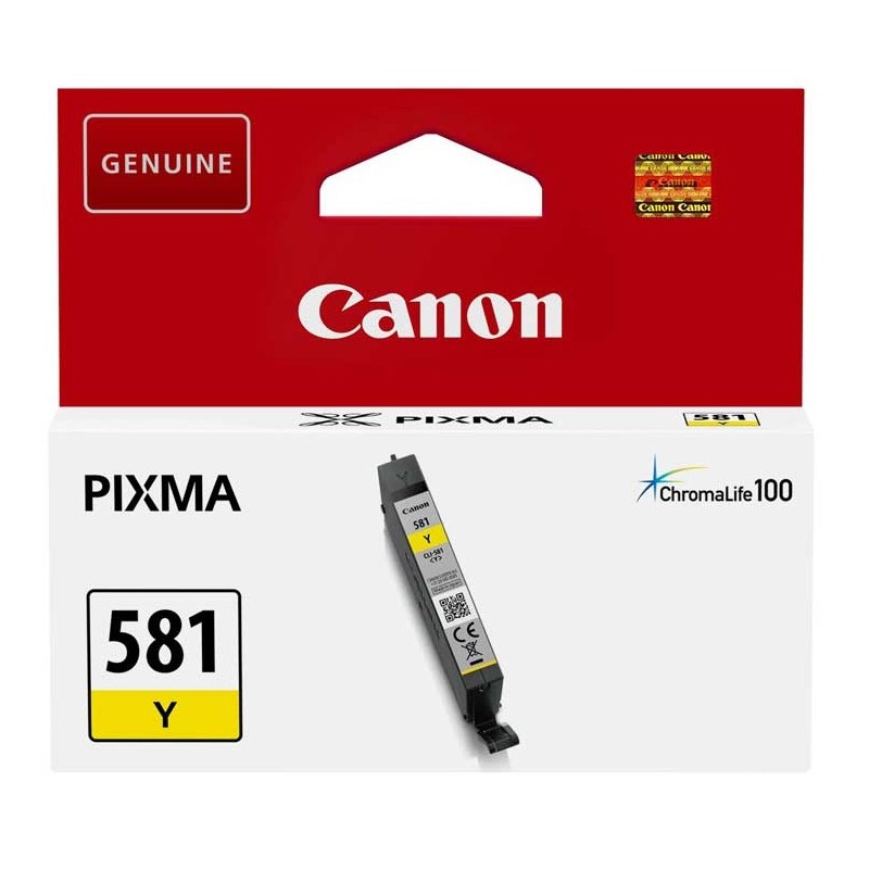 Tinta Canon 581 Amarillo CLI-581Y