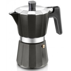 Cafetera de 6 Tazas Bra Perfecta Black Inducción