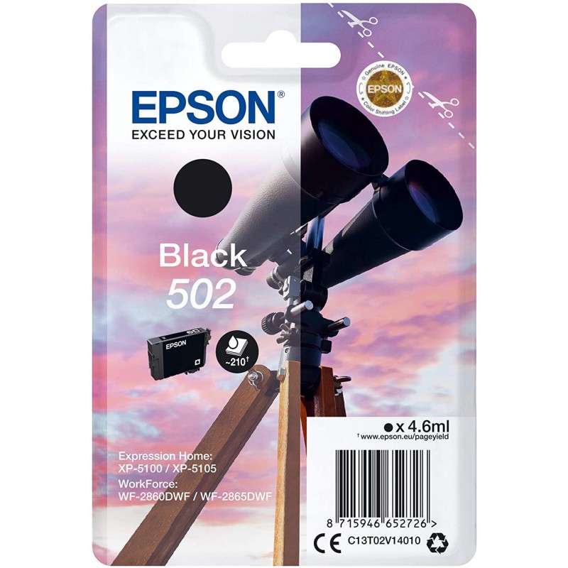 Tinta Epson 502 Negro RF