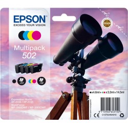 Tinta Epson 502 Pack de los 4 Colores RF