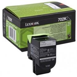 Tóner Lexmark 702K Negro