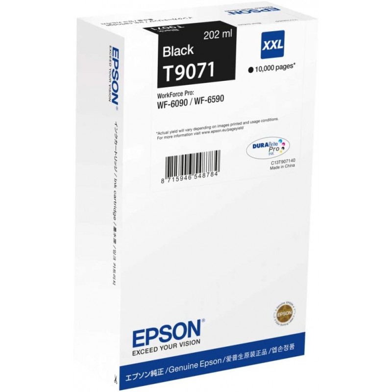 Tinta Epson T9071 Negro