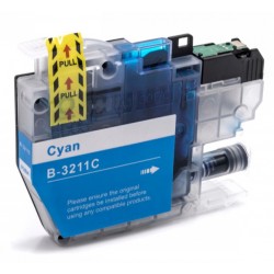 Tinta Compatible Brother LC3211C Cian