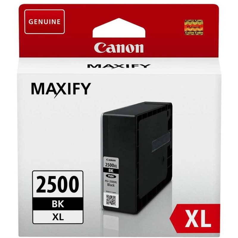 Tinta Canon 2500XL Negro PGI-2500XL