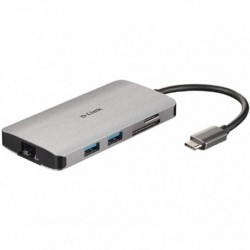 HUB D-Link USB-C Lector...