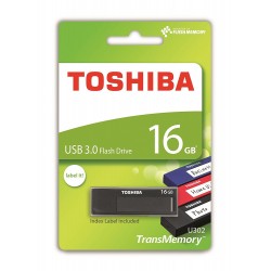 Pendrive de 16GB 3.0 Toshiba U302 Negro