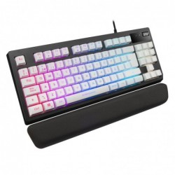 Teclado Mars Gaming MKAX RGB Blanco