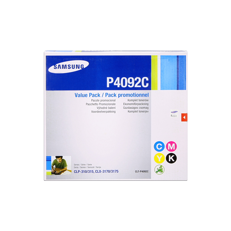 Tóner Samsung CLT-P4092C Pack de los 4 Colores