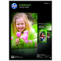 Papel Fotográfico A4 HP Everyday Glossy 100 Unidades