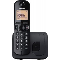 Teléfono Inalámbrico Panasonic KX-TGC210 Negro