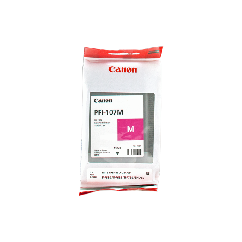 Tinta Canon 107 Magenta PFI-107M