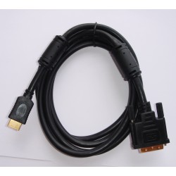 CABLE HDMI-DVI M-M 1,8 M.