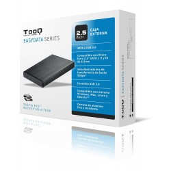 Caja USB 3.0 Disco 2,5" SATA Tooq TQE-2527B