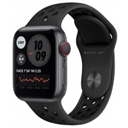 Apple Watch Series 6 Nike GPS + Cellular 40mm Aluminio Gris Espacial con Correa Nike Sport