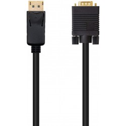 Cable DisplayPort M / VGA M 2m Negro Nanocable