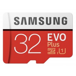 Tarjeta MicroSD 32GB HC Clase 10 Samsung Evo Plus