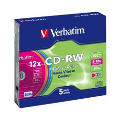 CD-RW VERBATIM 700MB 12x...