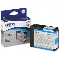 CARTUCHO EPSON T5802 CIAN...