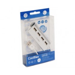 HUB COOLBOX 4 PTOS USB2.0...