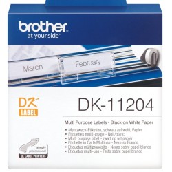Etiquetas Brother DK-11204
