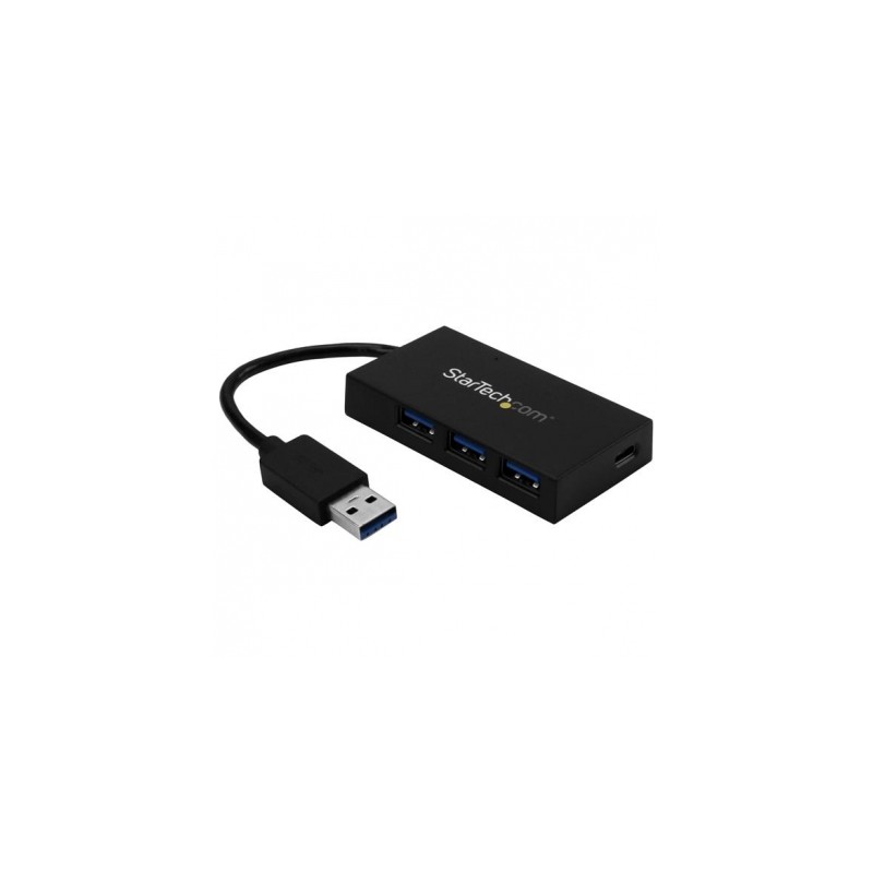 StarTech.com Hub Ladrón USB 3.0 de 4 Puertos - Concentrador de 3