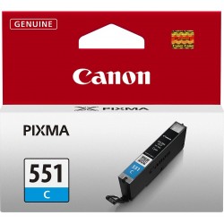 Tinta Canon CLI-551 Cian