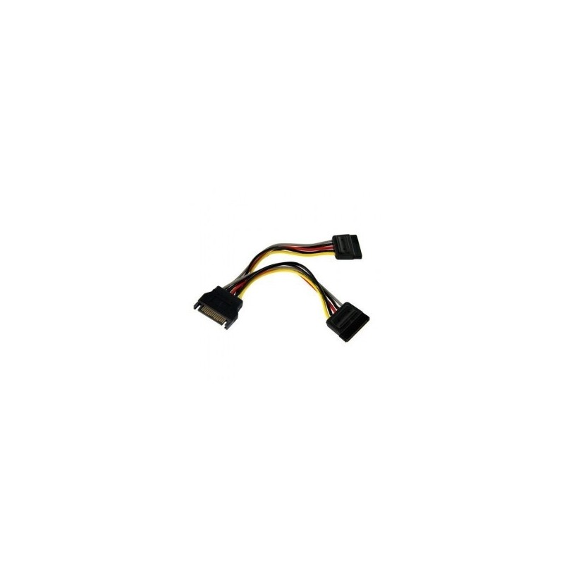 Cable SATA Bifurcador Divisor Splitter de Alimentación 0,15m