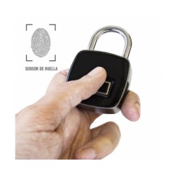 candado con huella dactilar...