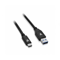 V7 Cable USB negro con...
