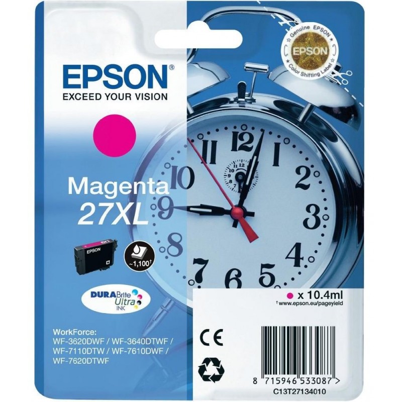 Tinta Epson 27XL Magenta T2713 RF