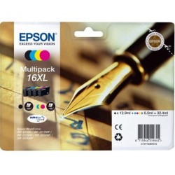 Tinta Epson 16XL Pack de...