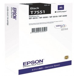 Tinta Epson T7551 Negro