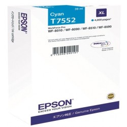 Tinta Epson T7552 Cian