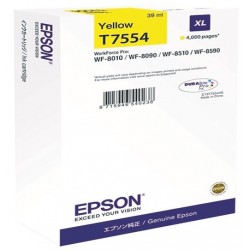 Tinta Epson T7554 Amarillo