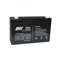 DSK bateria plomo acido 6v...